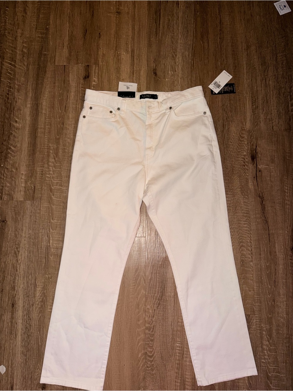 Women’s Ralph Lauren White Jeans